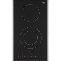 Plita incorporabila Neff T13TDF9L8, N 70, control tactil, negru, 30 cm