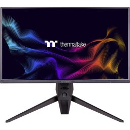 Monitor Gaming Fast IPS LED Thermaltake, 27 inch, QHD, HDMI, DIsplayPort, Pivot, 165 Hz, 1 ms, Negru