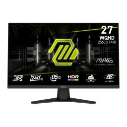 Monitor gaming MSI MAG 274QFDE X24, 27 inch, WQHD, Rapid-IPS, Adaptive-Sync, 240Hz, 1 ms, Negru