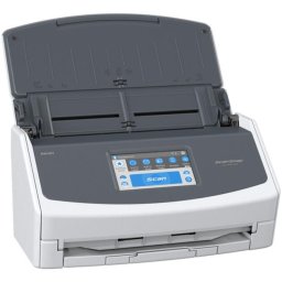 Scanner de documente Ricoh ScanSnap iX1600, ADF, 40 ppm, 600 dpi, USB 3.2, WiFi, Duplex ADF, 4.3" touch, Alb-Gri