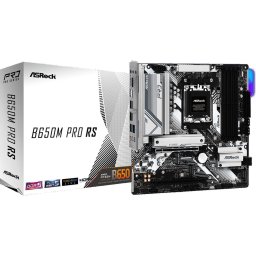Placa de baza ASRock B650M Pro RS, mATX, Memorie suportata 192 GB DDR5, Socket AM5