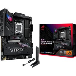 Placa de baza ASUS ROG STRIX B850-E GAMING WIFI, ATX, Memorie suportata 192 GB DDR5, Socket AM5, PCIe 5.0, Negru