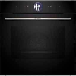 Cuptor incorporabil multifunctional cu functie de abur BOSCH Seria 8 HSG7364B1, 60x60cm, Negru
