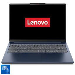 Laptop Lenovo IdeaPad Slim 5 16IRH10R, Display 16" 2.8K 2880x1800 OLED, Procesor Intel® Core™ 7 240H, Memorie RAM 2x16GB DDR5, Capacitate de stocare 1 TB SSD M.2, Placa video integrata Intel Graphics, Free DOS, Albastru