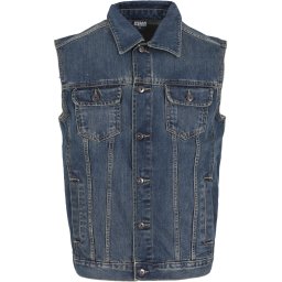 Urban Classics Vestă albastru denim