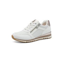 MARCO TOZZI Sneaker low auriu - roz / alb