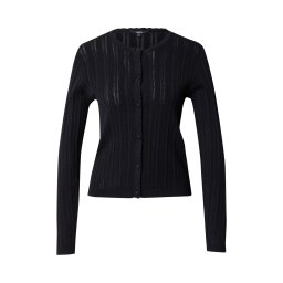 MEXX Geacă tricotată 'Peony' negru