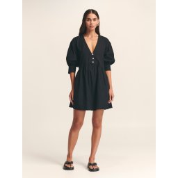 St MRLO Rochie 'Leo' negru
