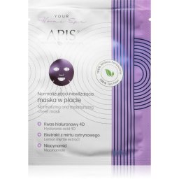 Apis Natural Cosmetics Home Spa mască textilă hidratantă faciale 20 g