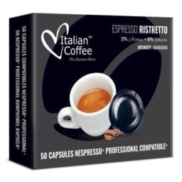 50 Capsule Ristretto Nespresso Professional Compatibile