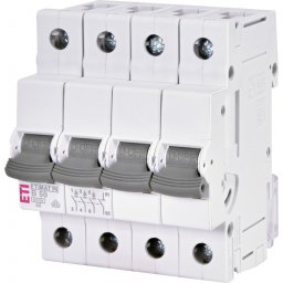Siguranta automata tetrapolara 3p+N, curba B 50A ETI