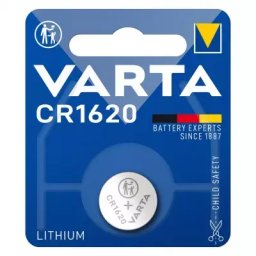 Varta baterie litiu CR1620 3V diametru 16mm x h 2mm B1 (10/100)