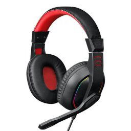 Casti Ares, Headset, WIred, RGB, Negru
