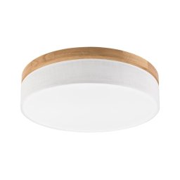 Brilagi - Lampă de tavan LED BELLADONNA LED/36W/230V Ø 50 cm alb/stejar