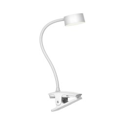 Top Light LED – lampă de birou cu clemă BELLA, dimabilă cu control tactil, LED/4,8W/5V 3000-6500K, albă