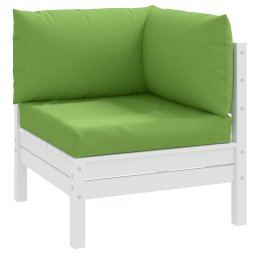 Perne de paleti, 3 buc, melanj verde aprins, material textil GartenMobel Dekor