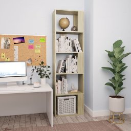 Biblioteca/Separator, stejar sonoma 45x24x159 cm lemn prelucrat GartenMobel Dekor