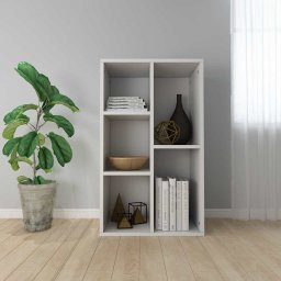 Biblioteca/Dulap, alb, 50x25x80 cm, lemn prelucrat GartenMobel Dekor