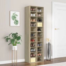 Pantofar, stejar sonoma, 54x34x183 cm, PAL GartenMobel Dekor