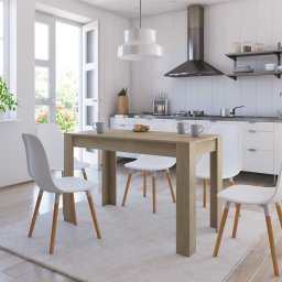 Masa de bucatarie, stejar sonoma, 120x60x76 cm, lemn prelucrat GartenMobel Dekor
