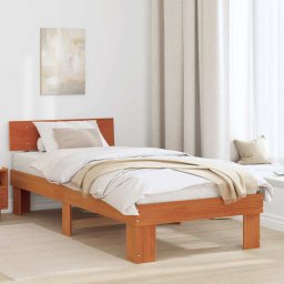 Cadru de pat Maro ceruit 75 x 190 cm Lemn de brad solid GartenMobel Dekor