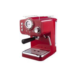 Espressor cafea Arielli KM-501 R Presiune 15 bar Capacitate apa 1.25 Litri Putere 1100W Rosu