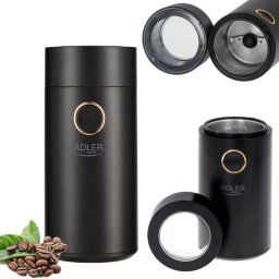 Rasnita de Cafea Adler AD 4446bg Electrica Capacitate 75G 150W Negru/Auriu