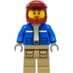 Lego City Minifigures cty1295 - Wildlife Rescue Explorer