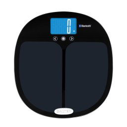 Cantar Salter 9192 BK3R Curve Bluetooth Smart Analyser Bathroom Scale black
