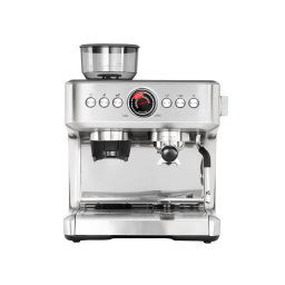 Espressor Espresso Advanced Duo, ideal pentru toate specialitatile de cafea, 15 bar, 30 trepte de macinare, sistem de incalzire Thermo-Block, functie spuma lapte, accesorii incluse, argintiu