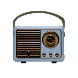 Boxa portabila BTP-203, Bluetooth 5.0, AUX, Turcoaz