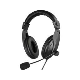 Casti 325-28 Saver MiniJack Headset Large, Wired, Negru