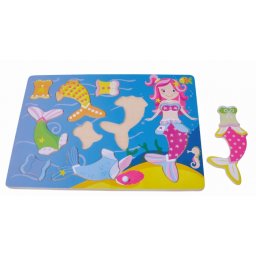 Puzzle din lemn sun baby 039 marmaid