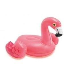 Jucarie gonflabila pentru piscina sau cada, intex 58590, flamingo roz, 25 cm