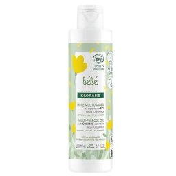 Ulei multifunctional bio, Klorane Bebe, 200 ml