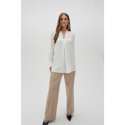 Marisse Women's Shirt L-Ko-4608 Off White
