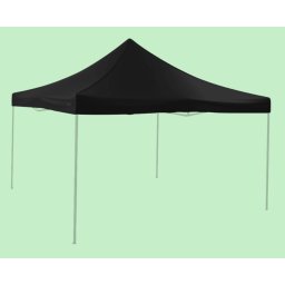 Prelată acoperiș 4x4m, Negru