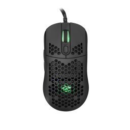 Mouse Galahad GM-5007B, 6400 DPI, RGB, Negru