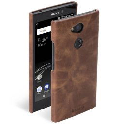 Husa Krusell Sunne Cover Sony Xperia L2 vintage cognac