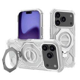 Husa Husa pentru iPhone 17 Pro - Techsuit Carbon Shield PRO - White Transparent