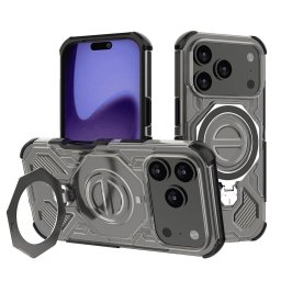 Husa Husa pentru iPhone 17 Pro - Techsuit Carbon Shield PRO - Smoke Black