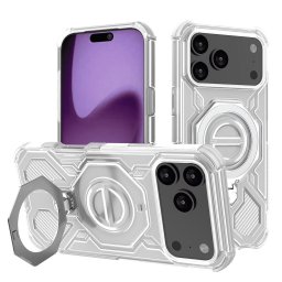 Husa Husa pentru iPhone 17 Pro Max - Techsuit Carbon Shield PRO - White Transparent
