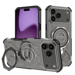 Husa Husa pentru iPhone 17 Pro Max - Techsuit Carbon Shield PRO - Smoke Black