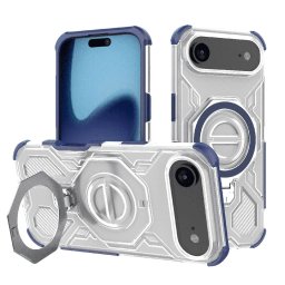Husa Husa pentru iPhone 17 Air - Techsuit Carbon Shield PRO - Blue Transparent