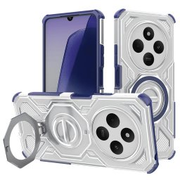 Husa Husa pentru Xiaomi Redmi 14C / Poco C75 - Techsuit Carbon Shield PRO - Blue Transparent