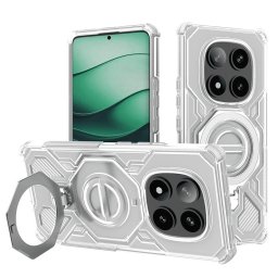 Husa Husa pentru Xiaomi Redmi Note 14 Pro 5G / Poco X7 - Techsuit Carbon Shield PRO - White Transparent