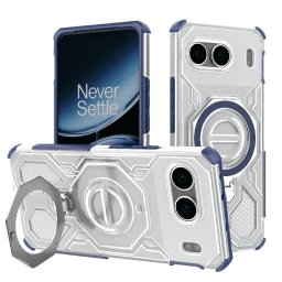 Husa Husa pentru OnePlus Nord 4 - Techsuit Carbon Shield PRO - Blue Transparent