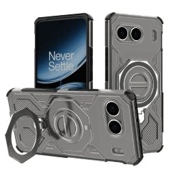 Husa Husa pentru OnePlus Nord 4 - Techsuit Carbon Shield PRO - Smoke Black