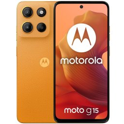 Smartphone Moto G15 128GB 4GB RAM Dual SIM Sunrise Orange