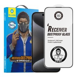 Folie pentru iPhone 15 Pro Max - Anti-Dust HD Glass - Black